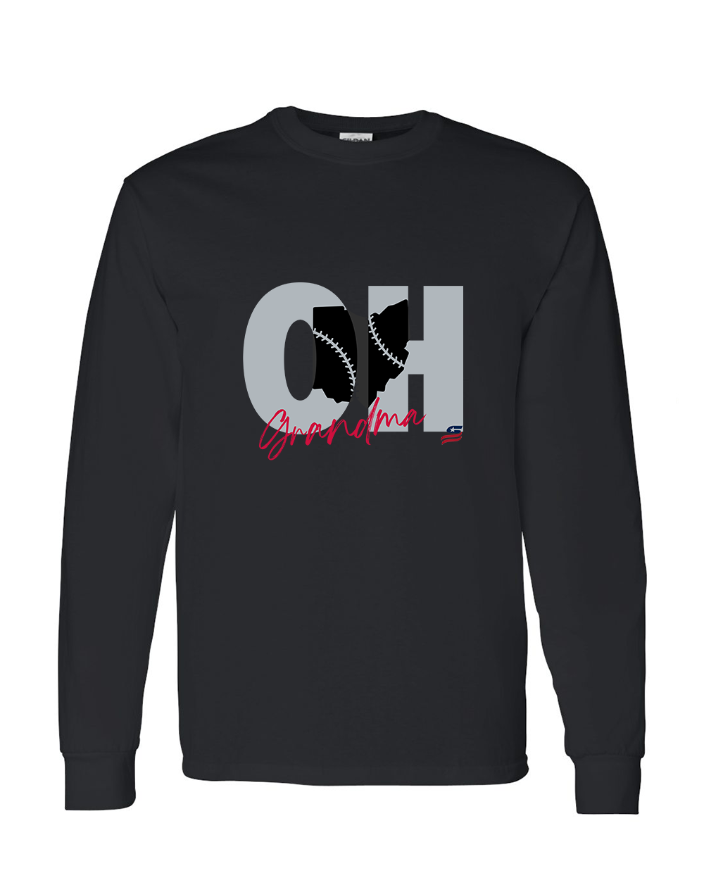 Ohio Grandma Cotton Long Sleeve Shirt