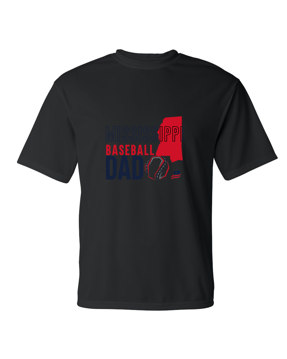 Mississippi Dad Dri Fit T-Shirt