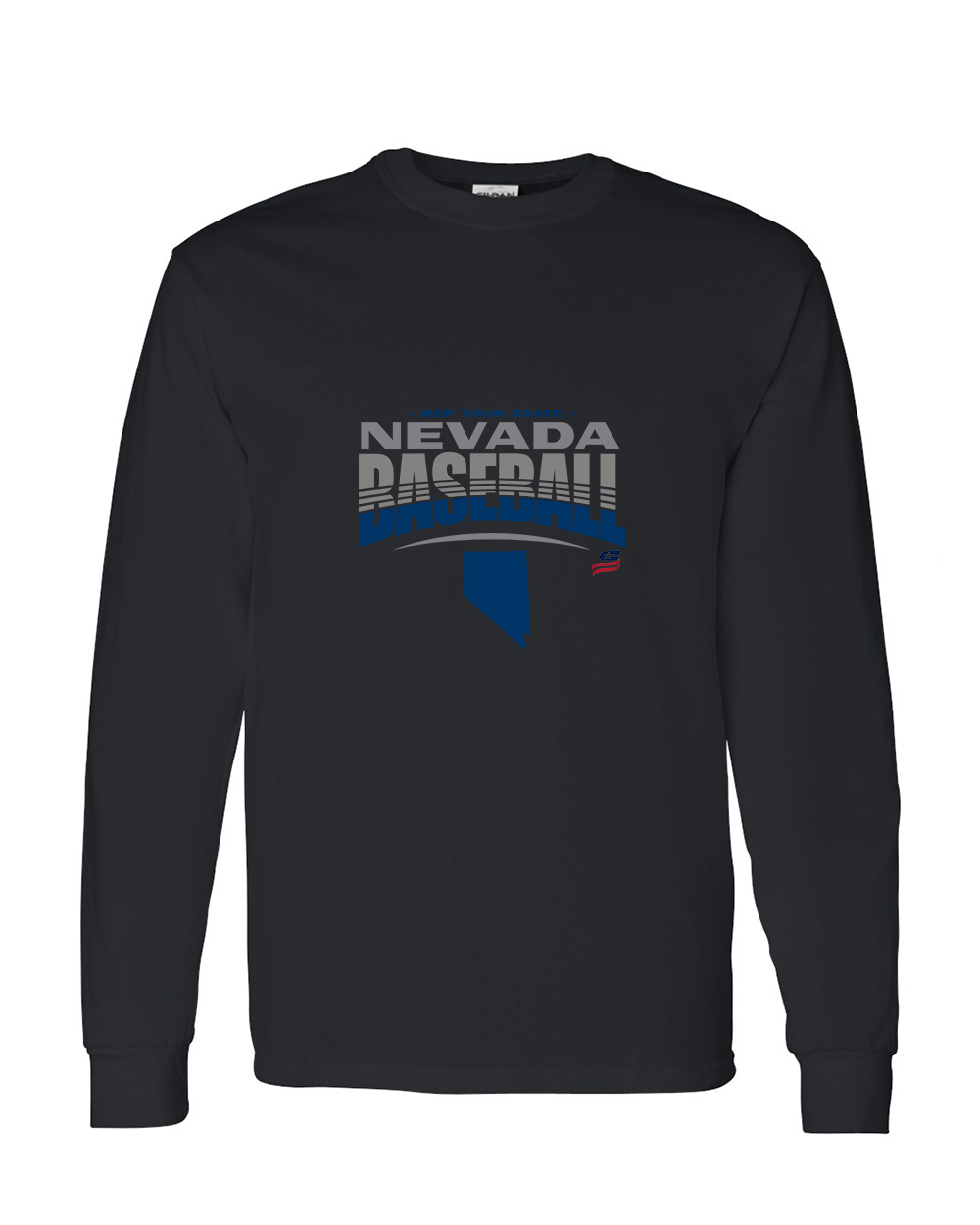 Nevada Logo4 Cotton Long Sleeve Shirt