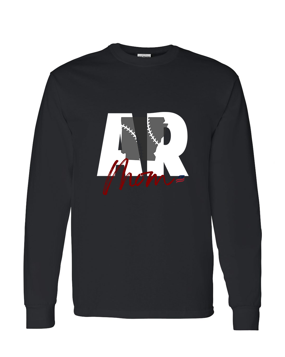 Arkansas Mom Cotton Long Sleeve Shirt