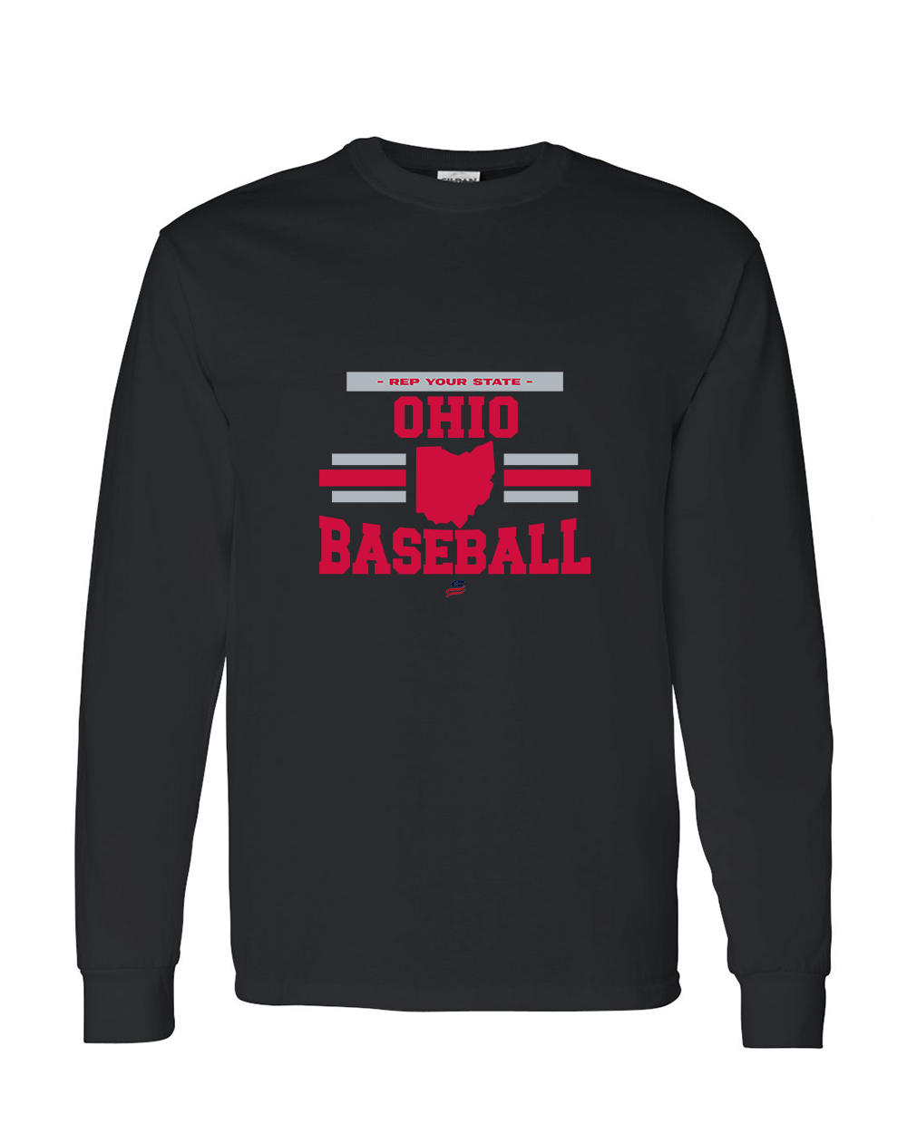 Ohio Logo2 Cotton Long Sleeve Shirt