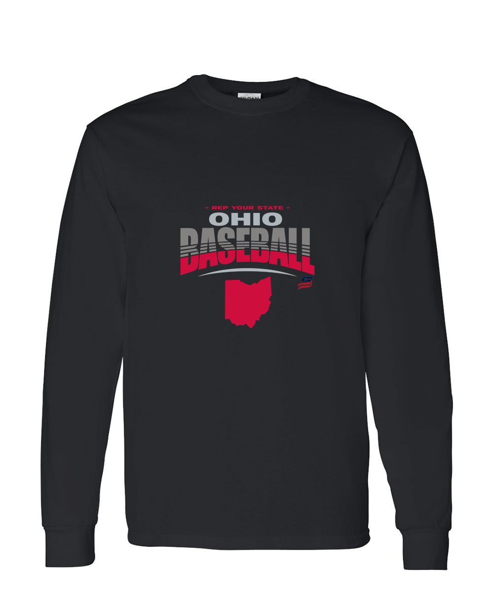 Ohio Logo4 Cotton Long Sleeve Shirt