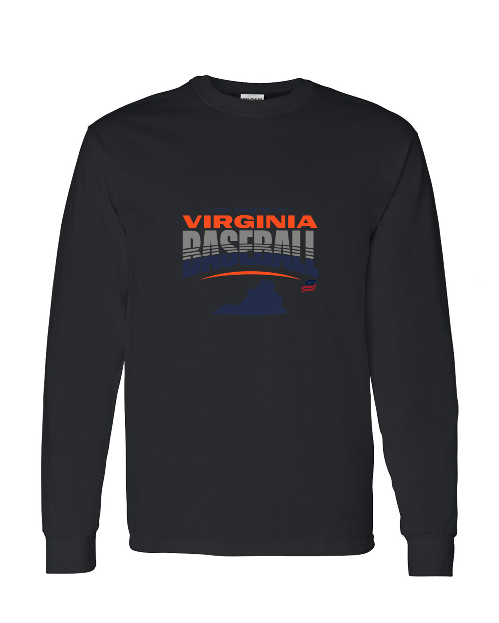 Virginia Logo4 Cotton Long Sleeve Shirt