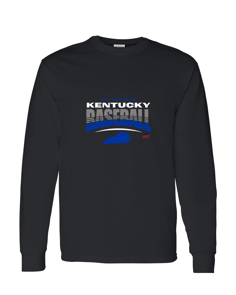 Kentucky Logo4 Cotton Long Sleeve Shirt