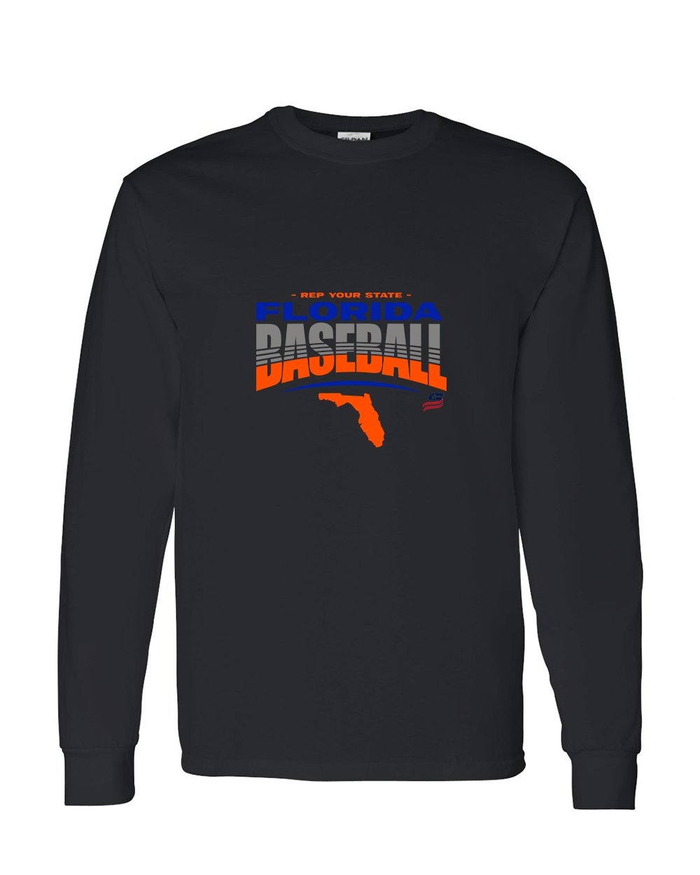 Florida Logo4 Cotton Long Sleeve Shirt