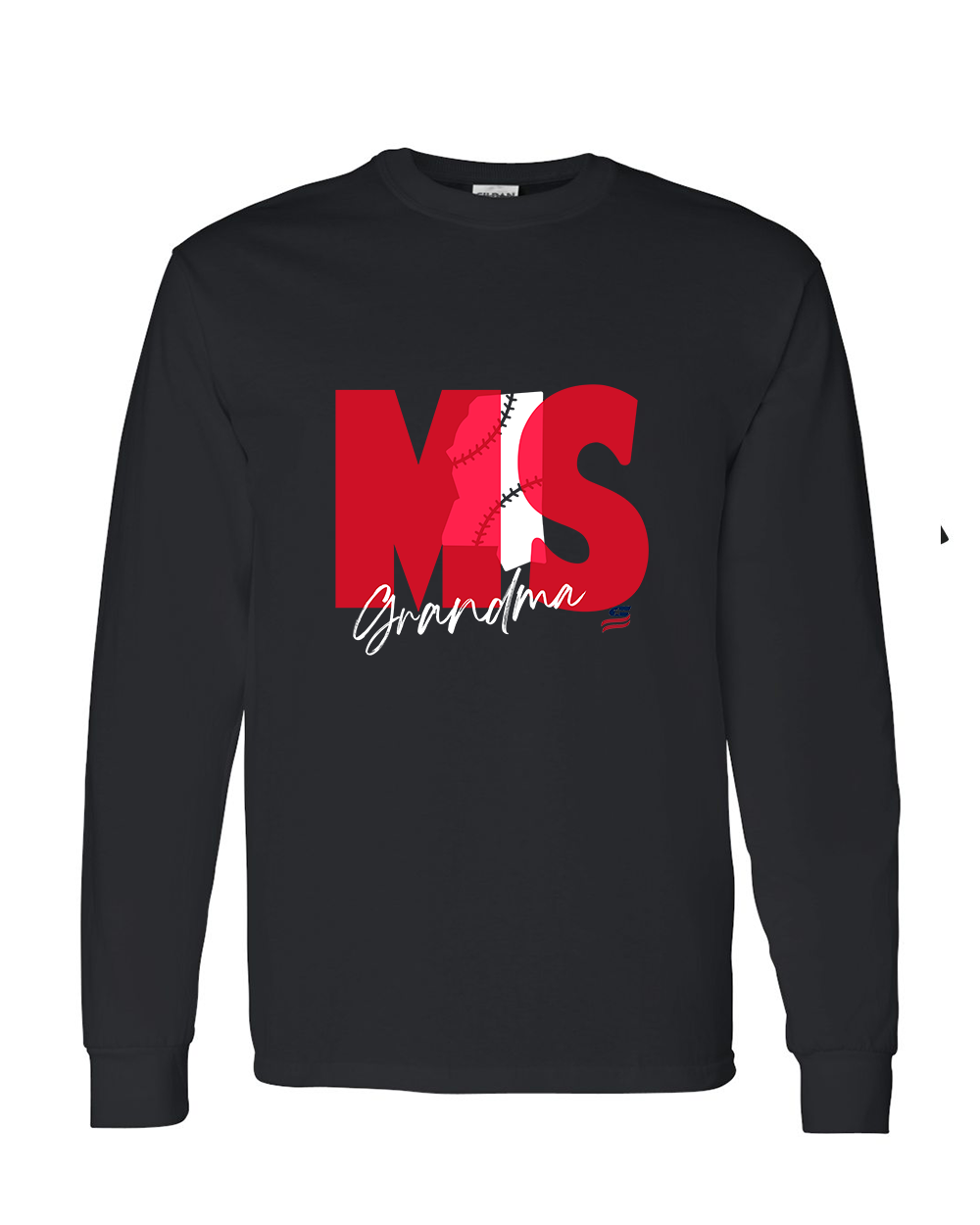 Mississippi Grandma Cotton Long Sleeve Shirt