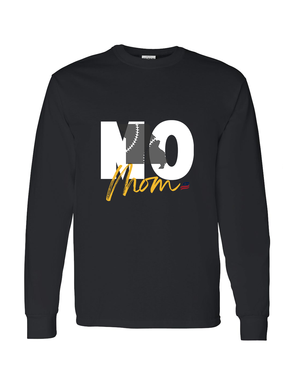 Missouri Mom Cotton Long Sleeve Shirt