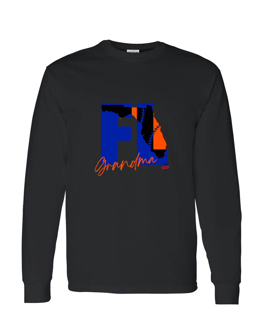 Florida Grandma Cotton Long Sleeve Shirt