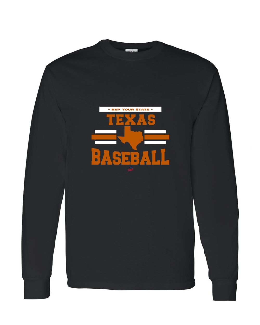 Texas Logo2 Cotton Long Sleeve Shirt