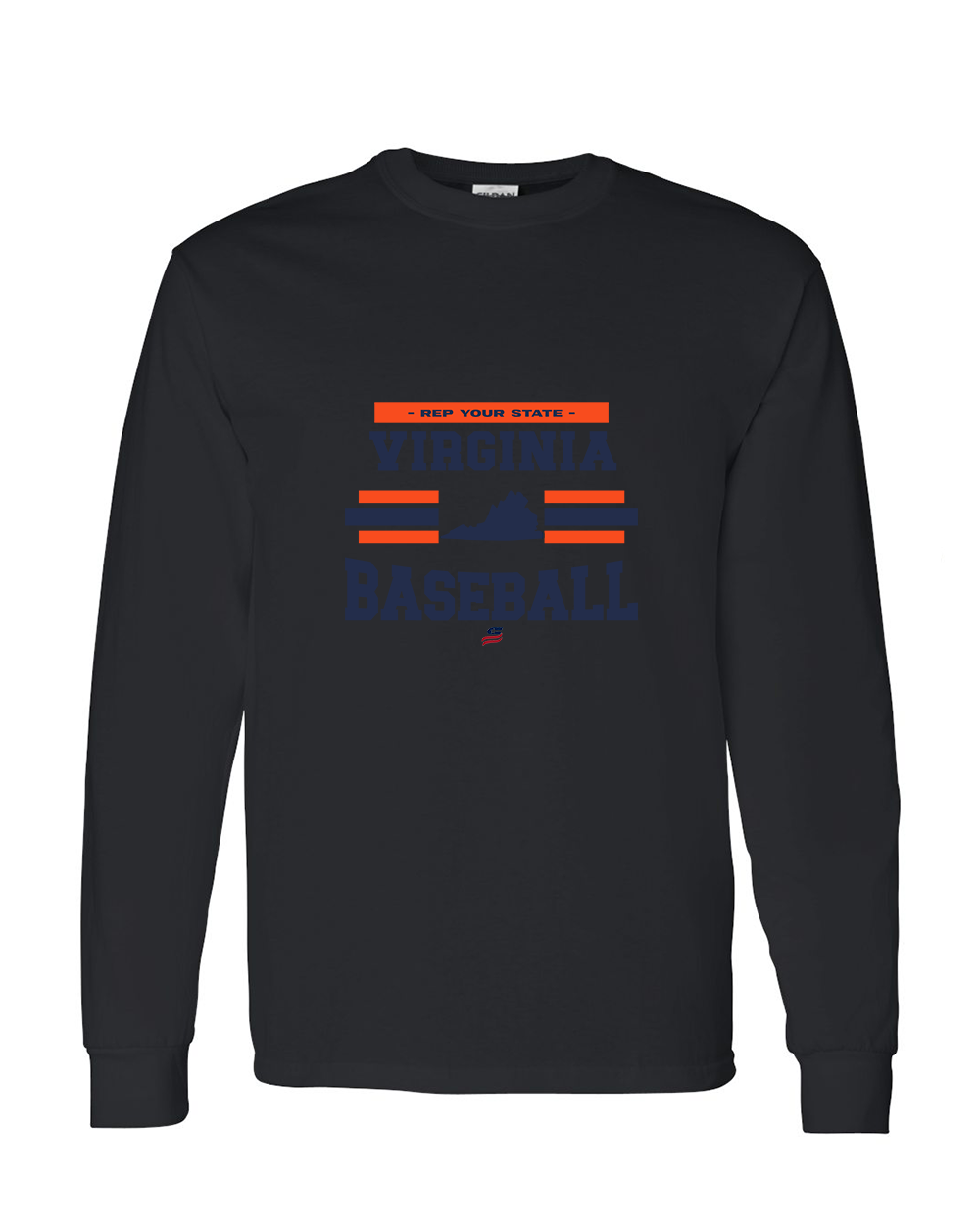 Virginia Logo2 Cotton Long Sleeve Shirt