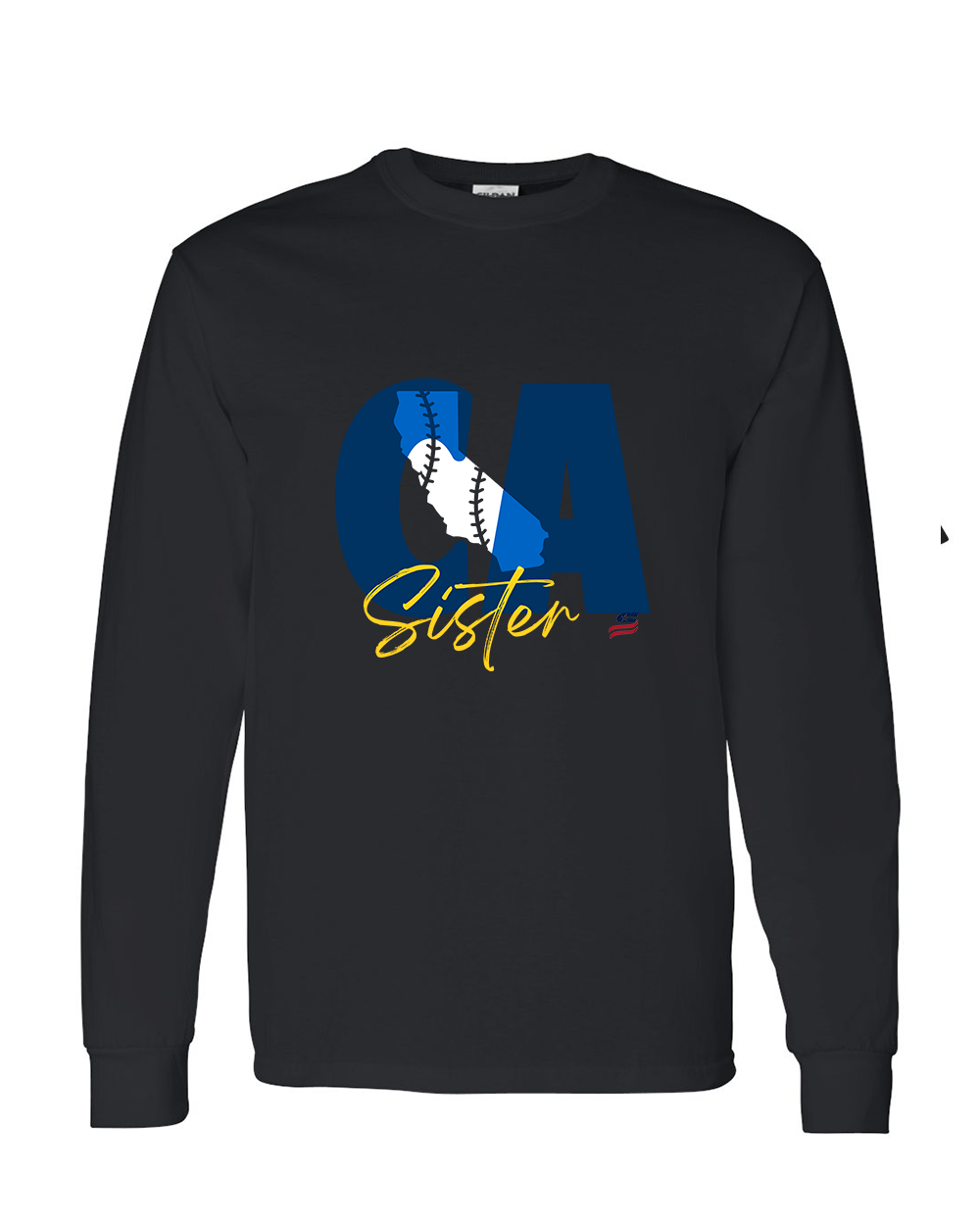 California Sister Cotton Long Sleeve Shirt