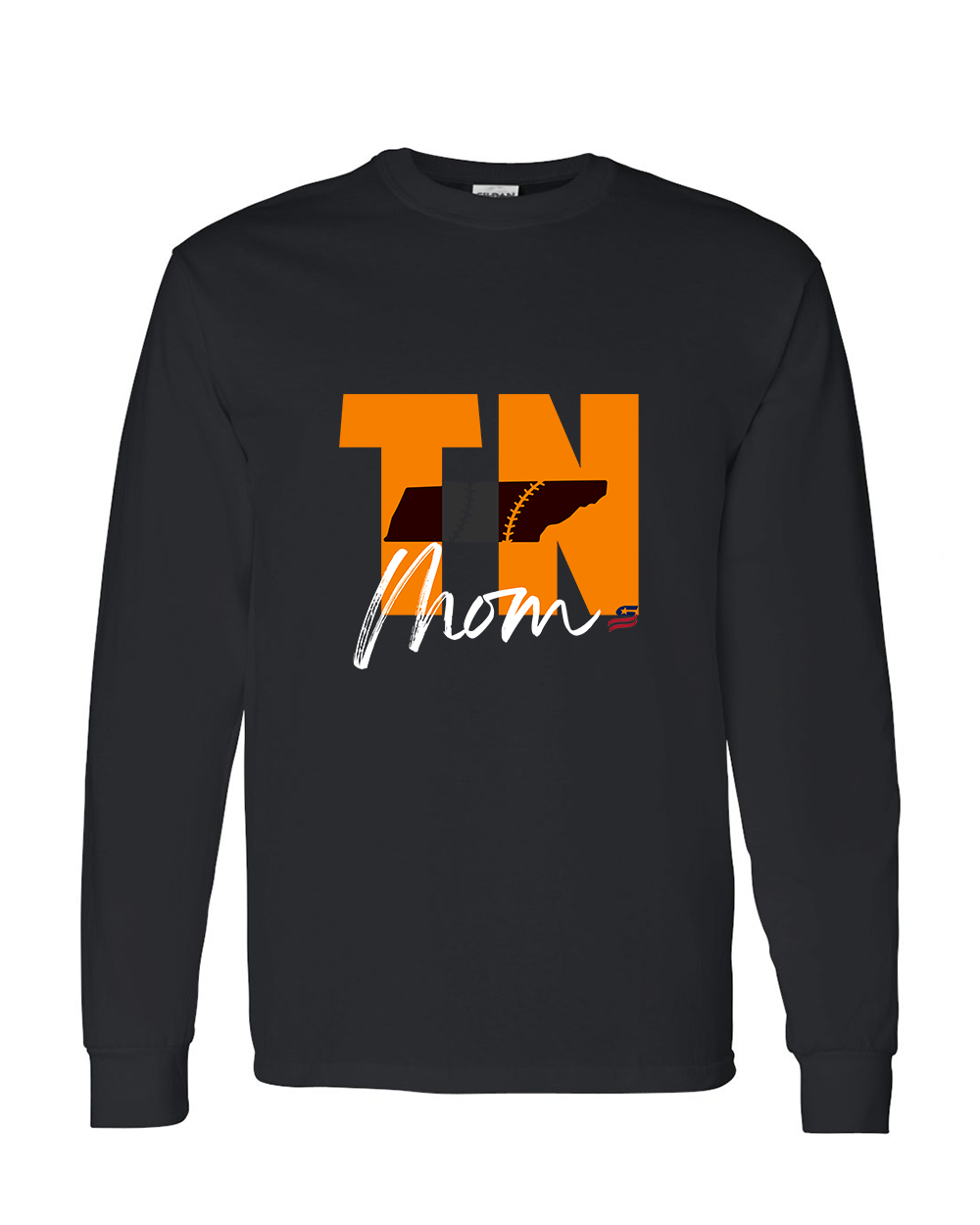 Tennessee Mom Cotton Long Sleeve Shirt