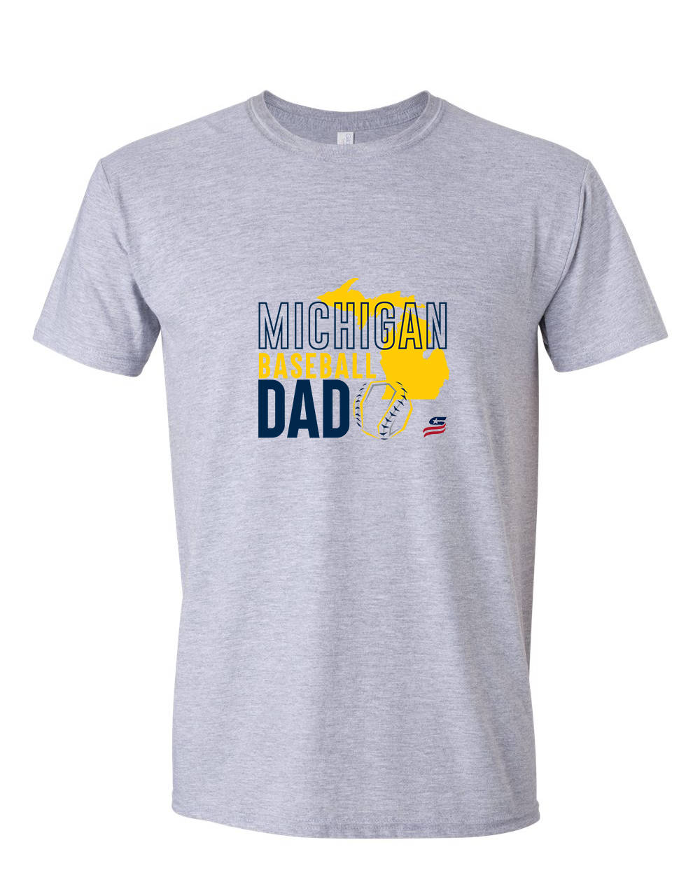 Michigan Dad Cotton T-Shirt