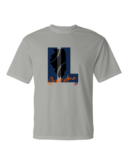 Illinois Grandma Dri Fit T-Shirt