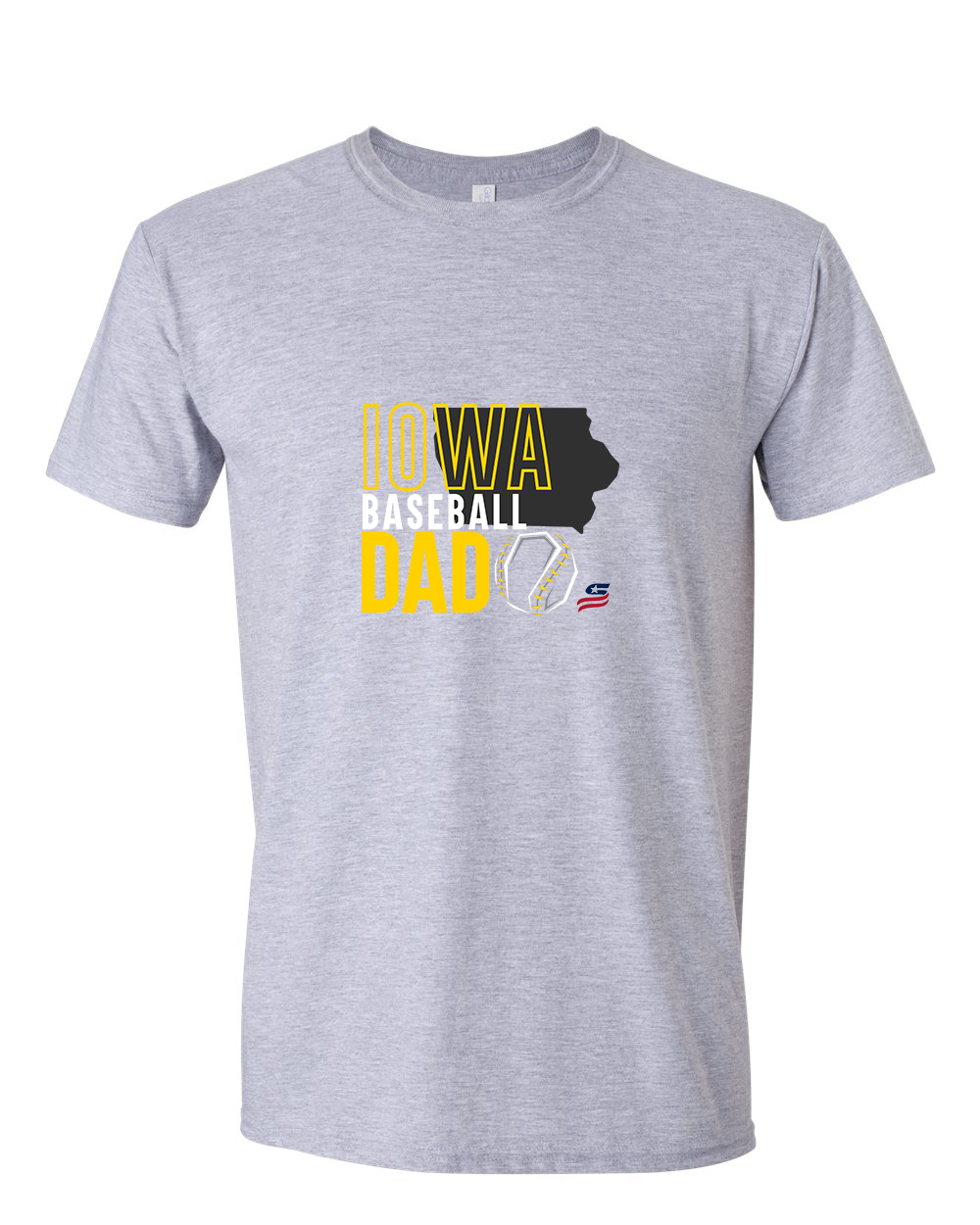 Iowa Dad Cotton T-Shirt