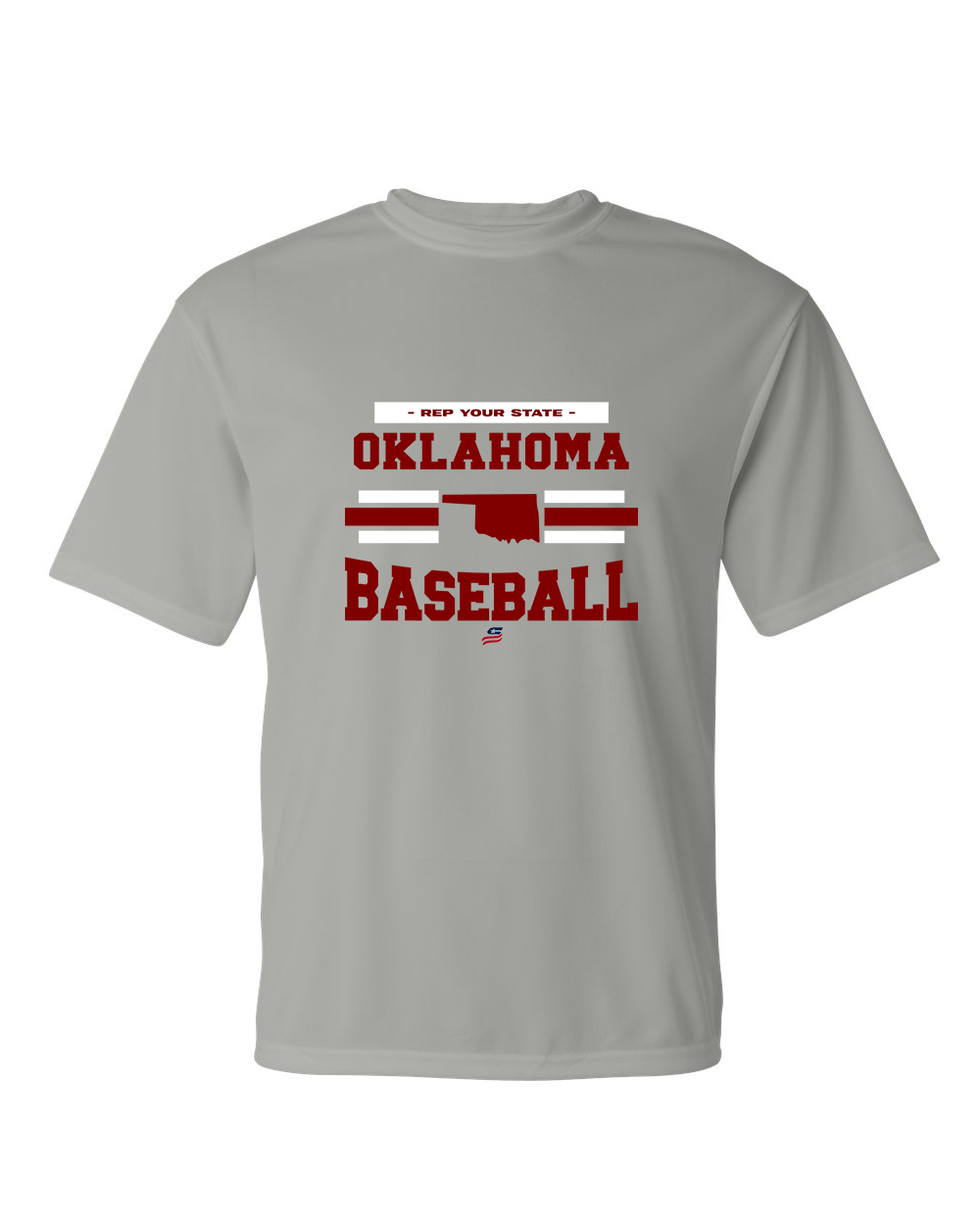 Oklahoma Maroon Logo2 Dri Fit T-Shirt