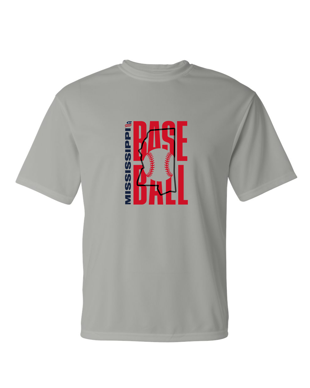 Mississippi Logo3 Dri Fit T-Shirt