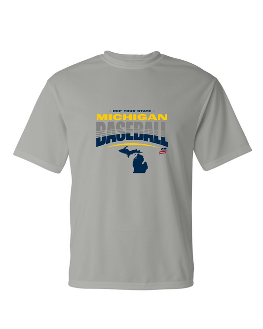 Michigan Logo4 Dri Fit T-Shirt