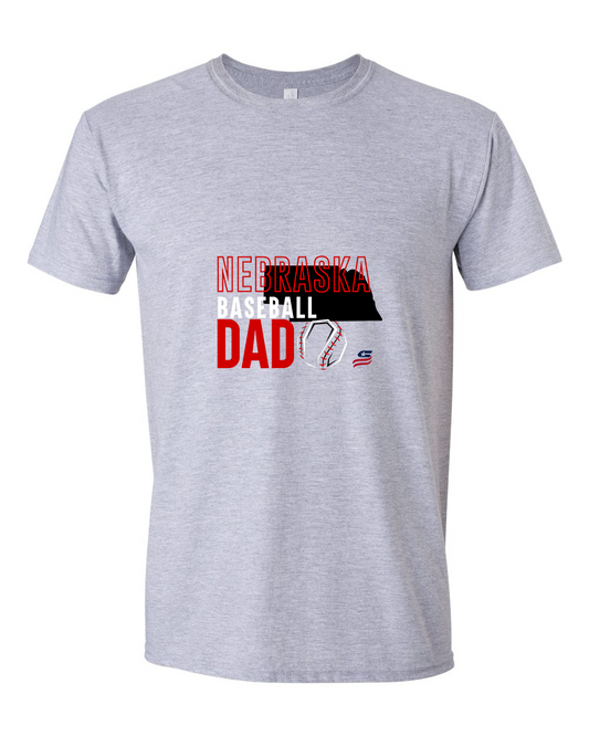 Nebraska Dad Cotton T-Shirt