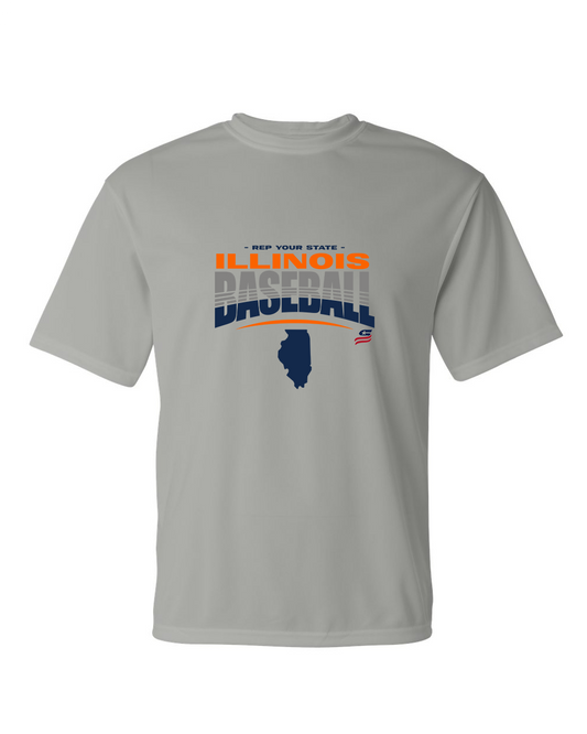 Illinois Logo4 Dri Fit T-Shirt