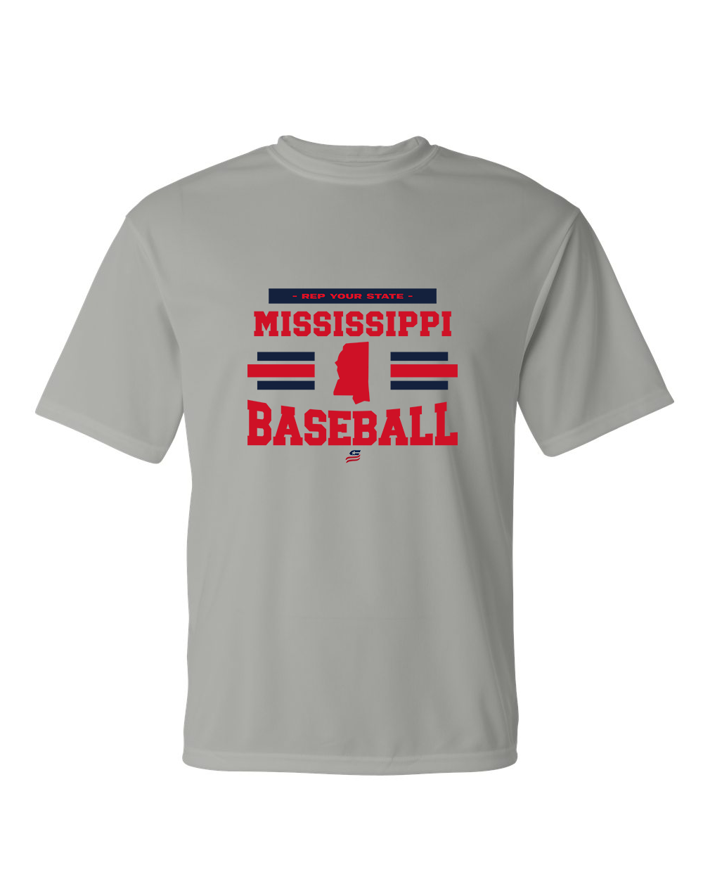 Mississippi Logo2 Dri Fit T-Shirt