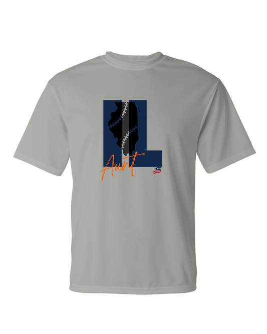 Illinois Aunt Dri Fit T-Shirt