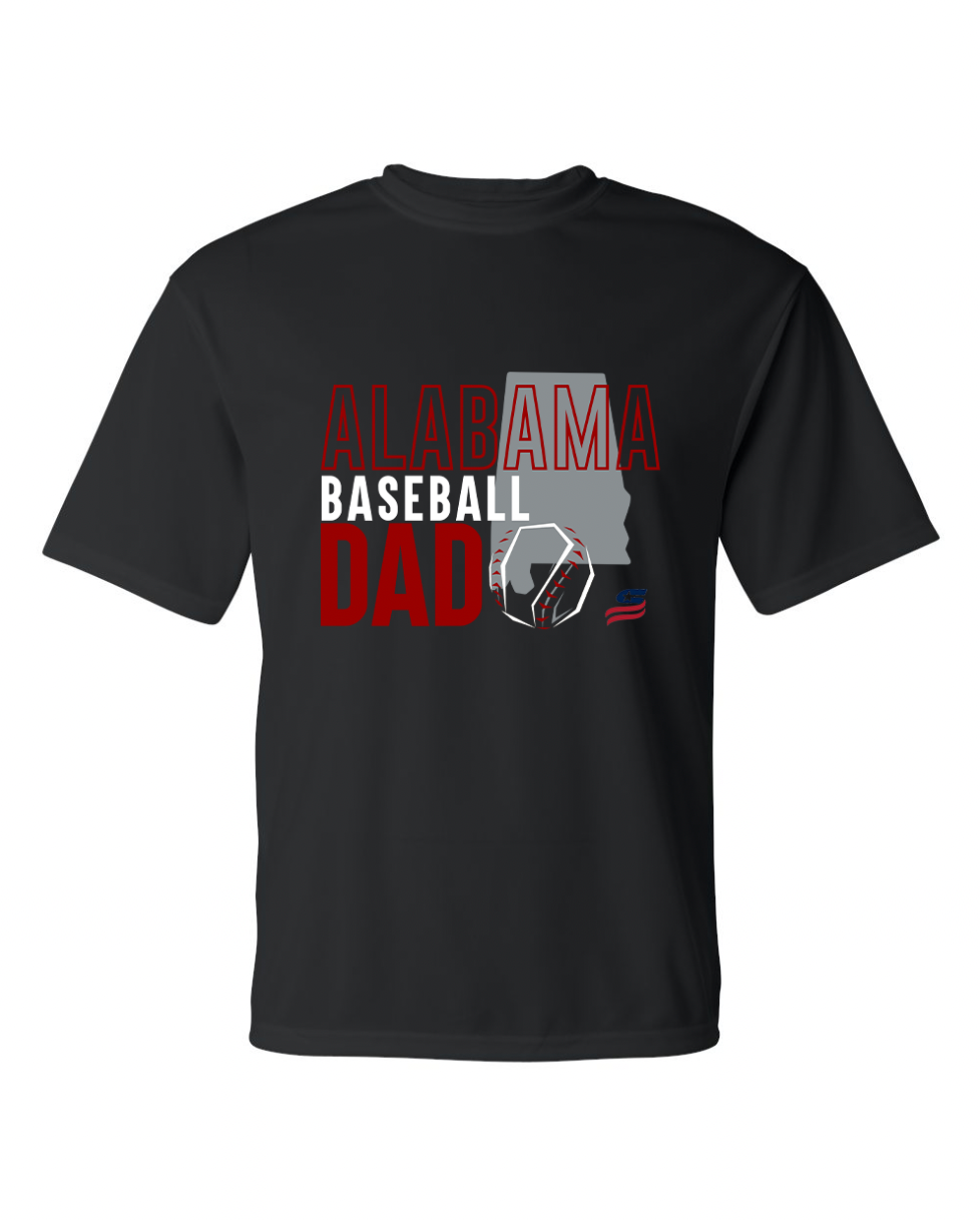 Alabama Dad Dri Fit T-Shirt