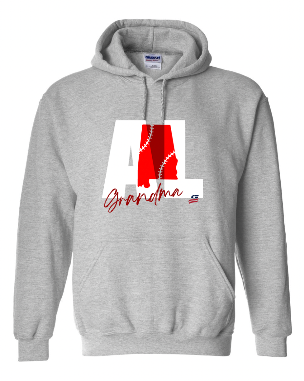 Alabama Grandma Cotton Hoodie