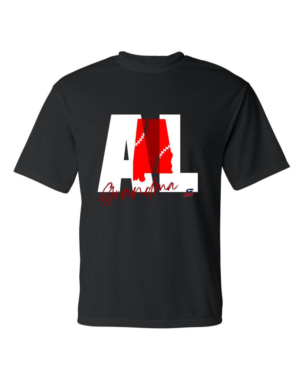 Alabama Grandma Dri Fit T-Shirt