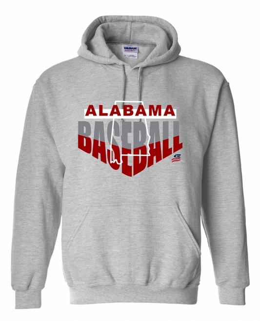 Alabama Logo1 Cotton Hoodie