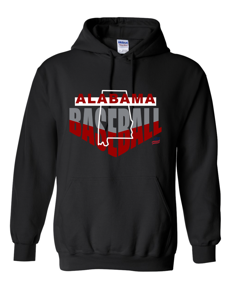 Alabama Logo1 Cotton Hoodie