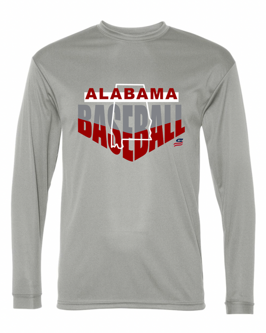 Alabama Logo1 Dri Fit Long Sleeve Shirt