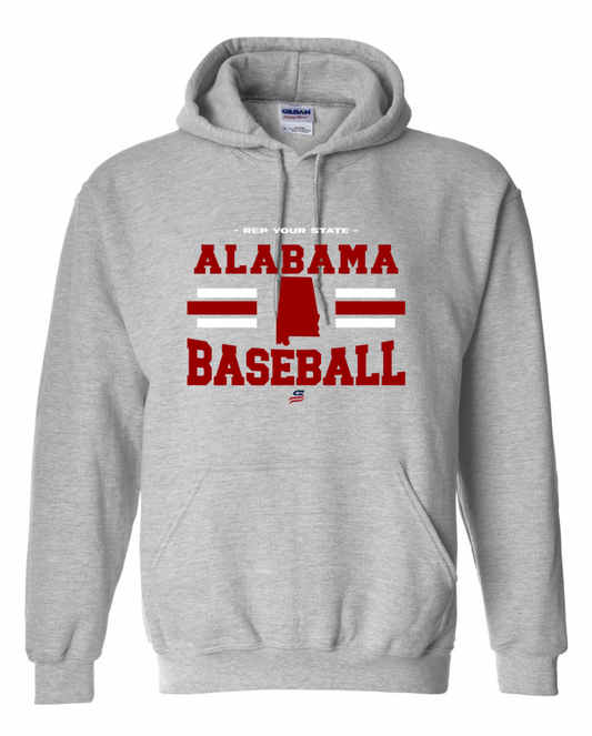 Alabama Logo2 Cotton Hoodie