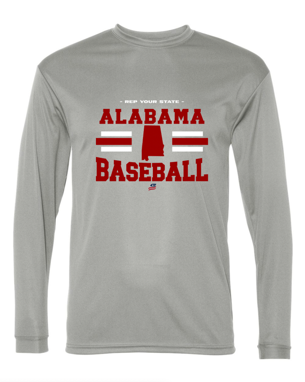 Alabama Logo2 Dri Fit Long Sleeve Shirt