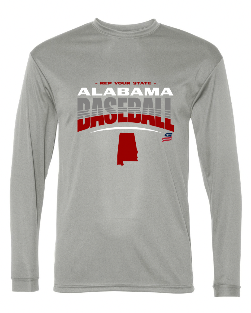 Alabama Logo4 Dri Fit Long Sleeve Shirt