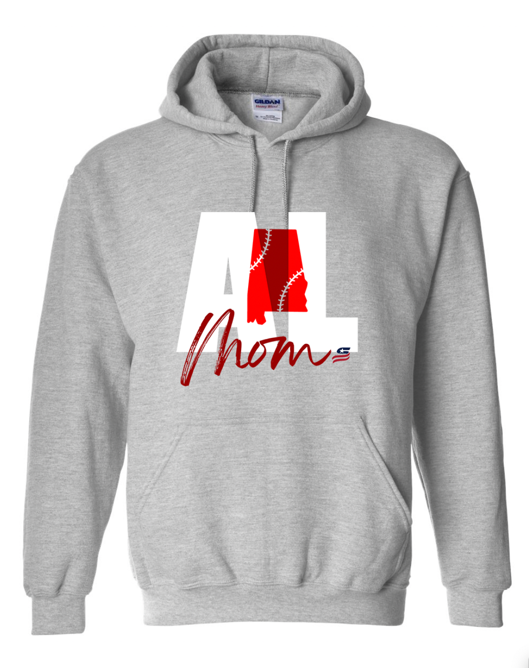 Alabama Mom Cotton Hoodie