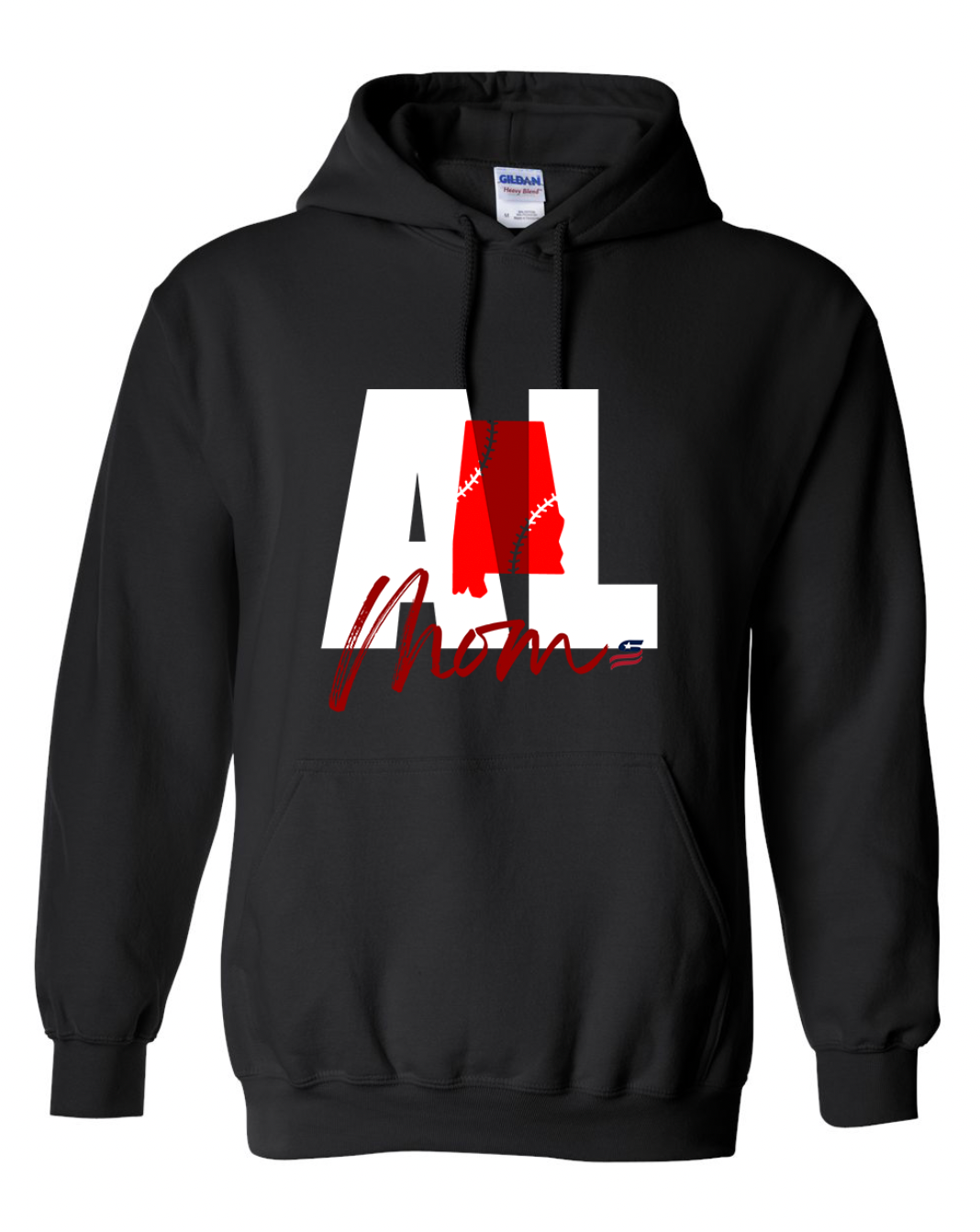 Alabama Mom Cotton Hoodie