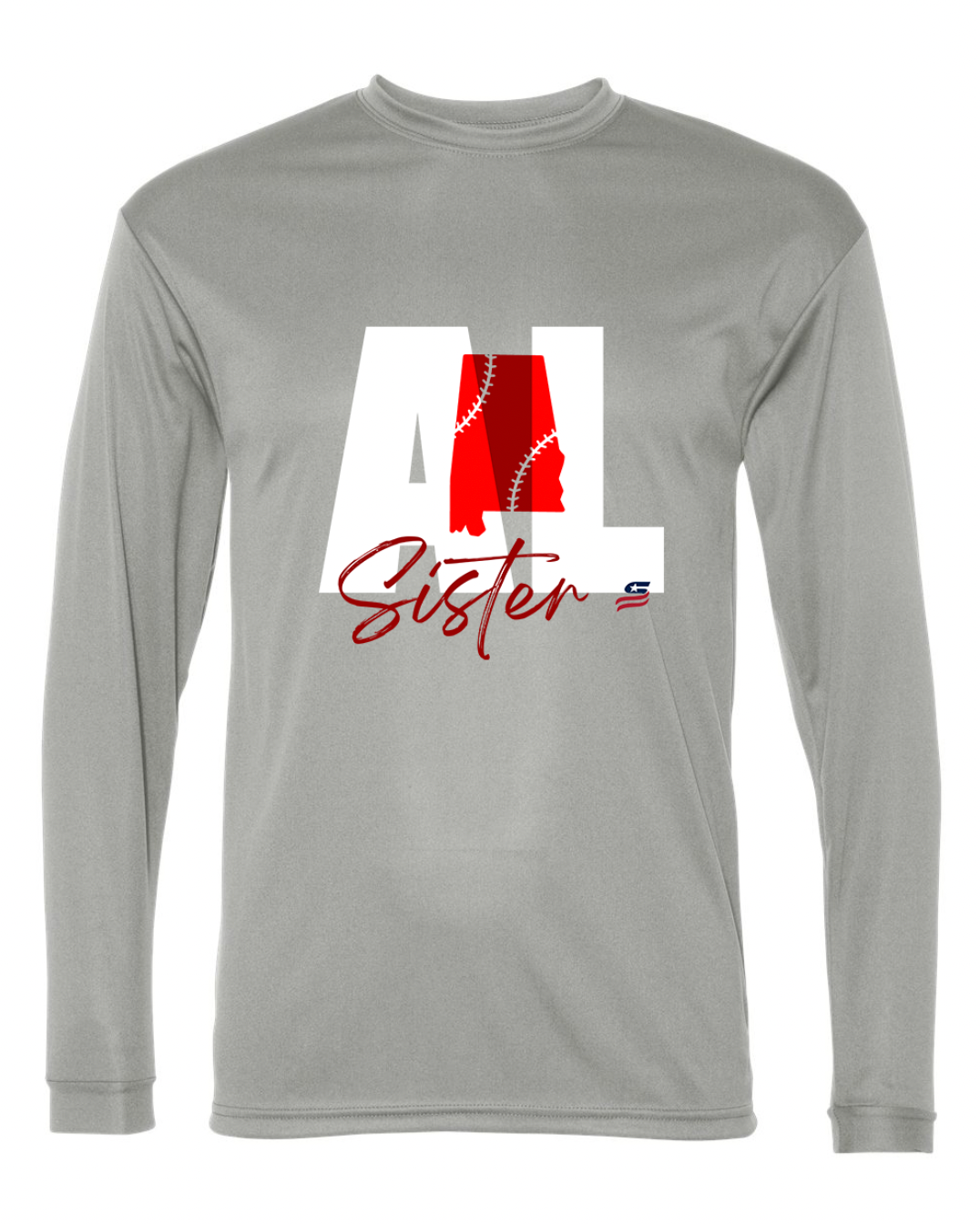 Alabama Sister Dri Fit Long Sleeve Shirt